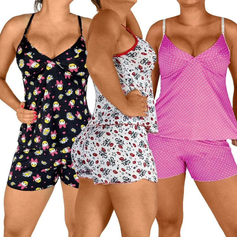 Baby Doll Pijama Feminino