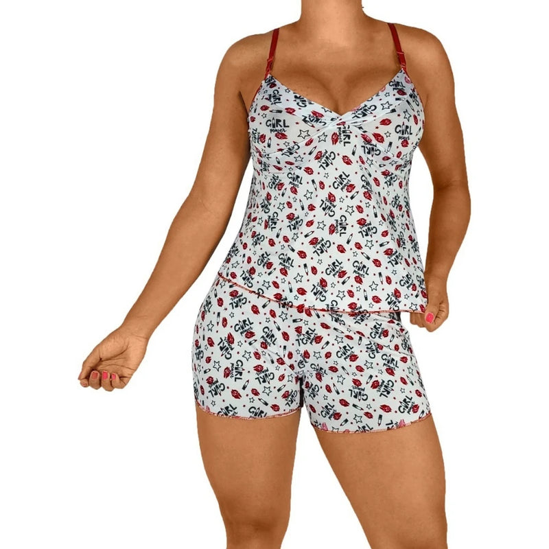 Baby Doll Pijama Feminino