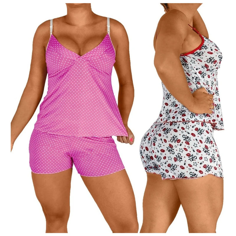 Baby Doll Pijama Feminino